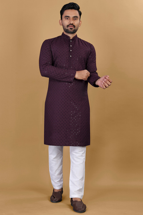 Cotton Kurta Pajama Buy Cotton Kurta Pajama for Men Online in France