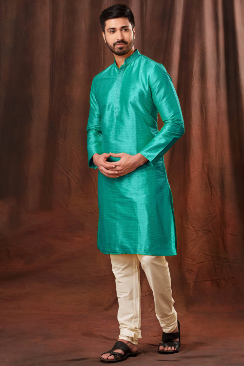 Handloom kurta for men sales