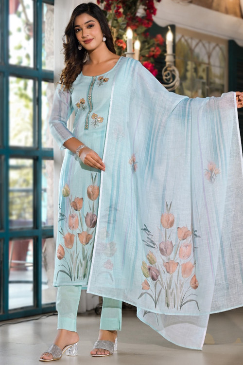 Linen trouser suits ladies top