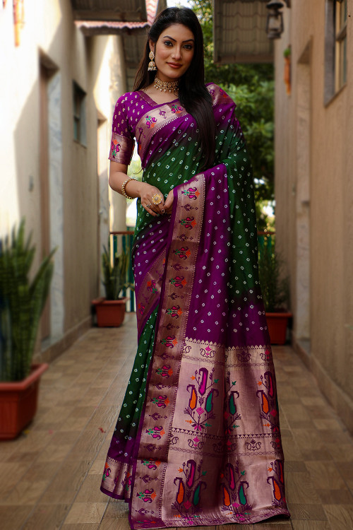 Bandhani sarees images outlet