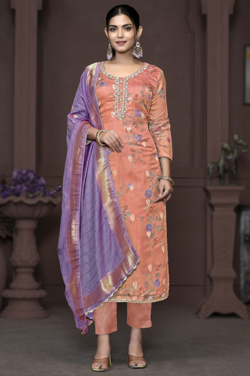Casual salwar suits online top