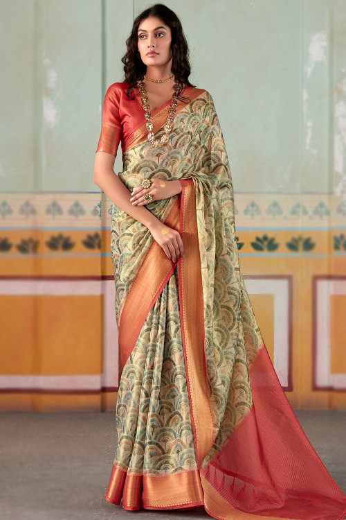 Bridal zardosi saree best sale
