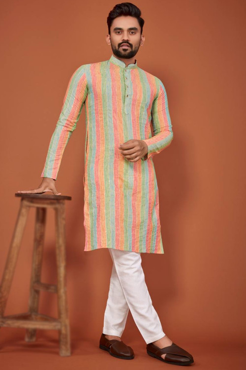 Buy 46 L 2 Size Linen Chinese Collar Neck Kurta Pajama Online for Men in Malaysia