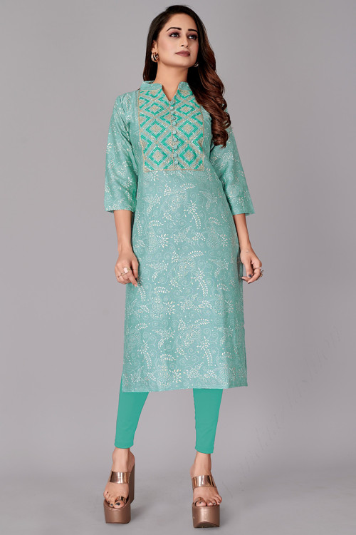 Stone work kurtis online