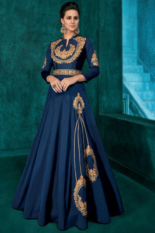 New Indian Evening Gowns For Wedding Reception With Price