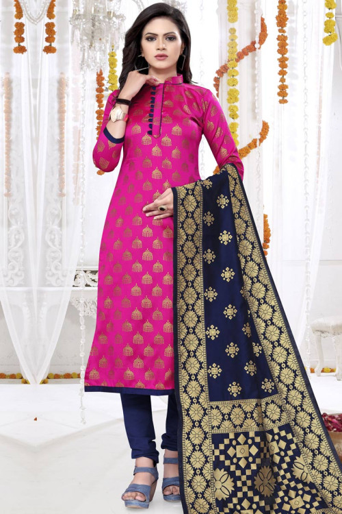 Collar type churidar new arrivals
