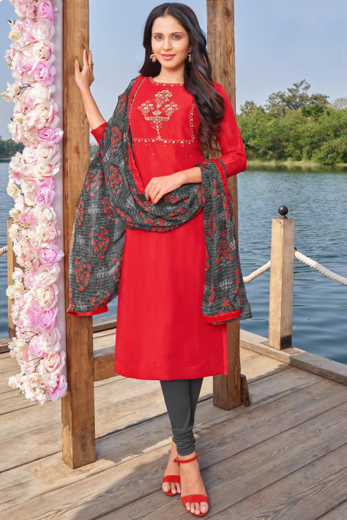 Cotton churidar online on sale
