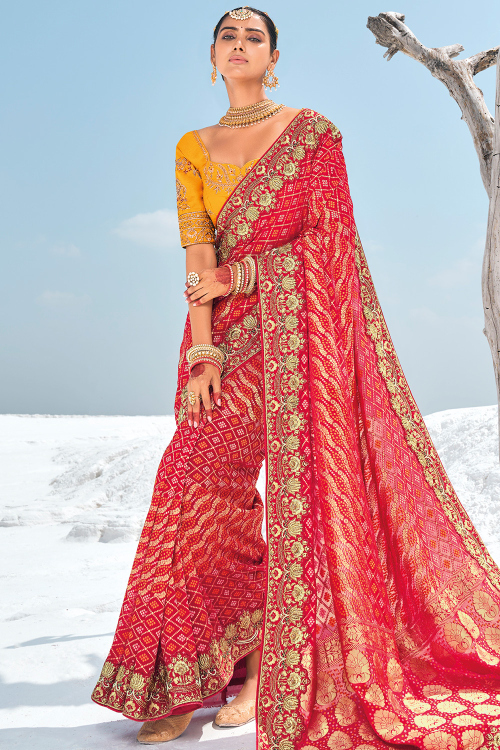 Amazon Acheter Sari Indien Women's Net Embroidery Saree Blouse