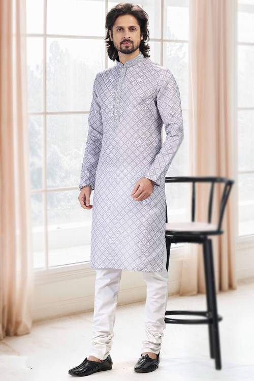 Buy Lohri Casual Wear Cotton Kurta Pajama Online for Men in USA