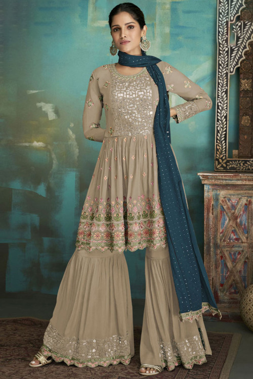Short frock store and gharara