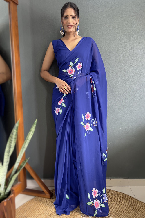 Pre stitched saree online usa store