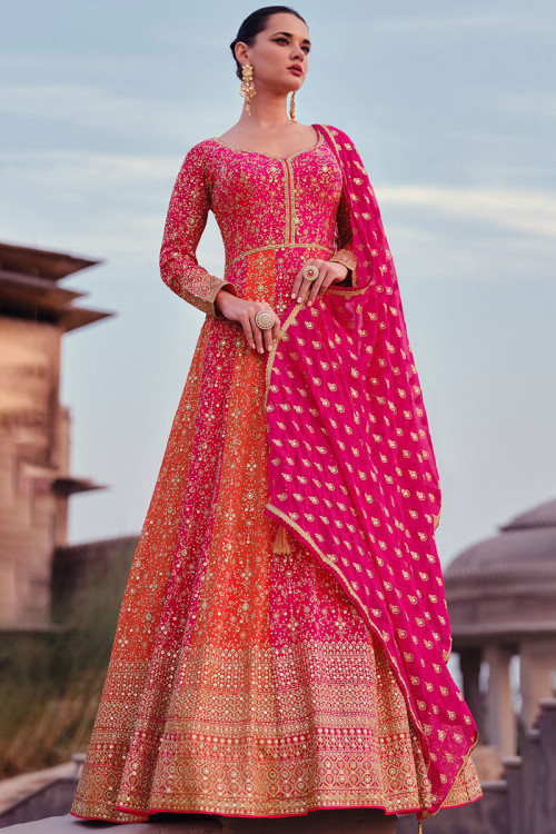 Anarkali dresses online usa clearance