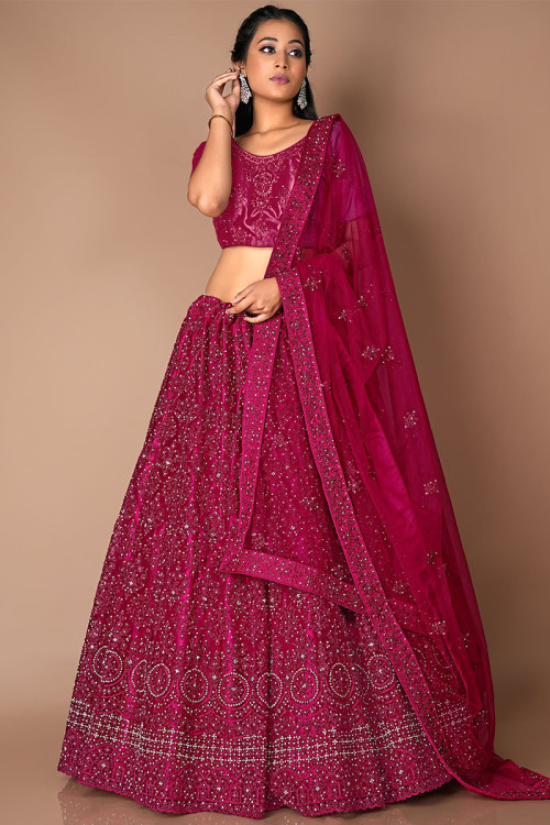 Lehenga choli for karwa chauth store
