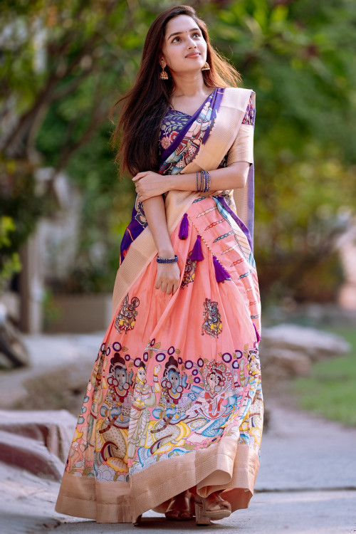 Buy A Line 10 to 20 Discount on Cotton Lehenga Choli Online for Women in UK