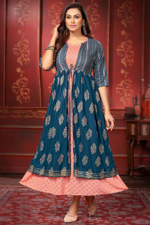 Womens long kurtis online shopping top