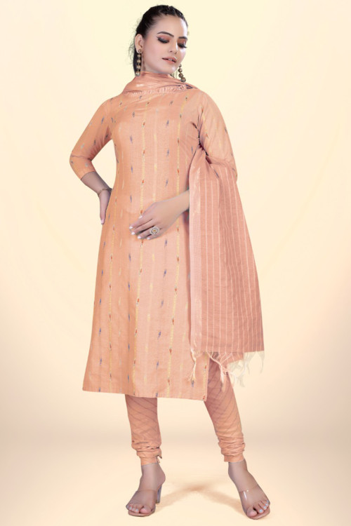 Cotton churidar set online shopping deals