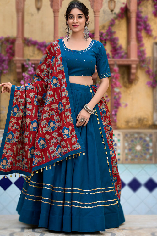 Cotton chaniya choli designs sale