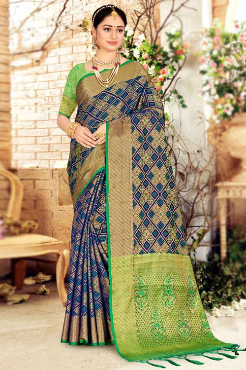 Bridal zardosi saree top