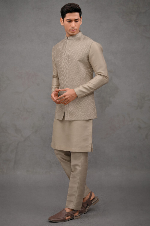 Beige kurta online shop