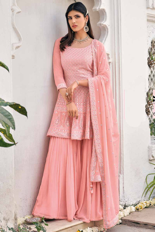 Bridal Sharara Dresses 2023 with Latest Designs for All Wedding Events