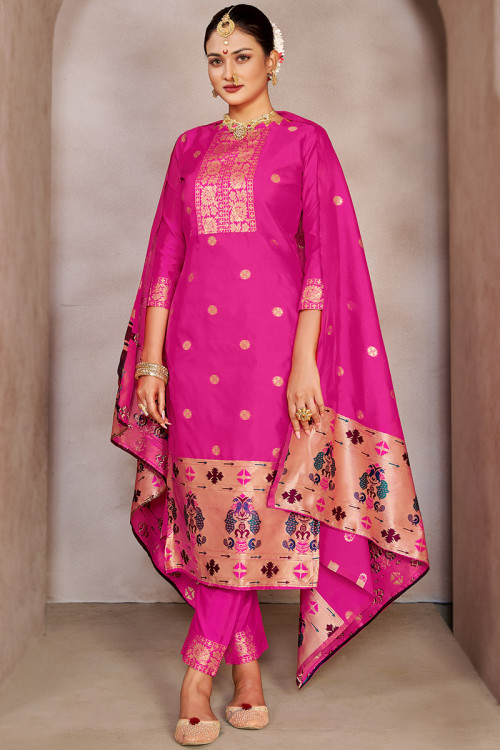 Handloom salwar outlet kameez