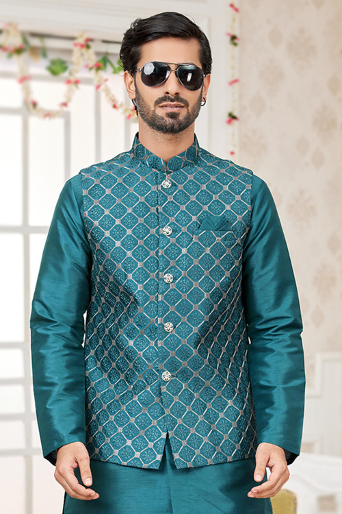 Buy 44 L Size Engagement Sleeveless Indian Dresses Online for Men in France