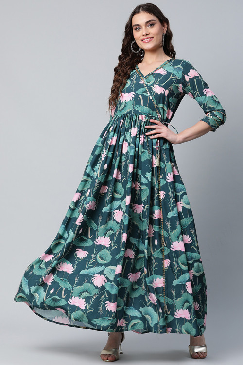 Buy Angrakha Above 60 Discount on Crepe Diwali Dress Collection Online for Women in USA