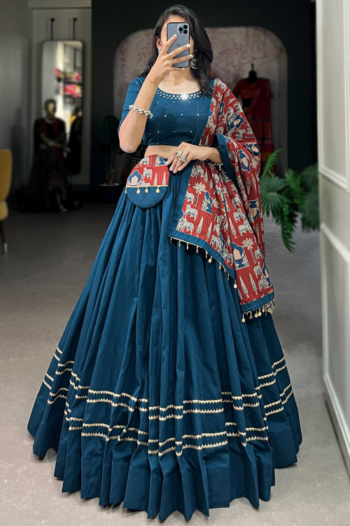 Buy Cotton Navratri Chaniya Choli for Women Andaaz Fashion UK