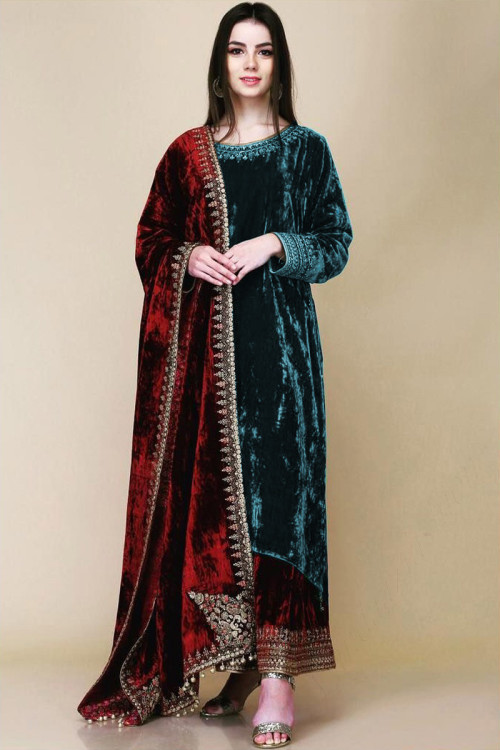 Velvet sharara online hotsell