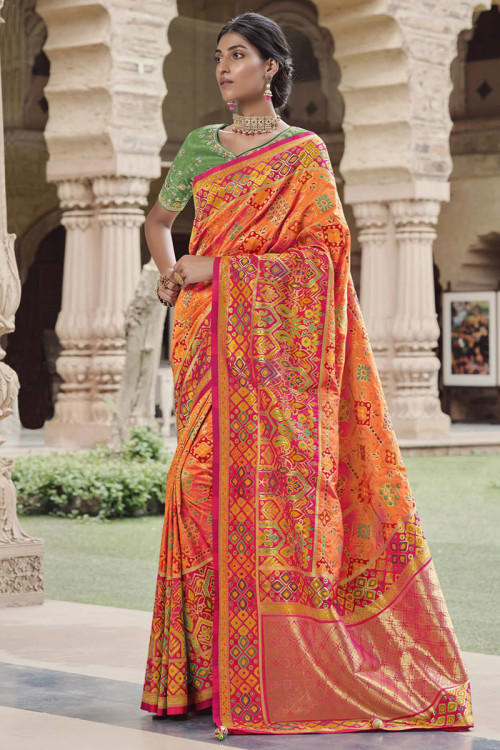 Mehndi Colour Prerana New Latest Designer Festive Wear Semi Silk Saree  Collection 1806 - The Ethnic World