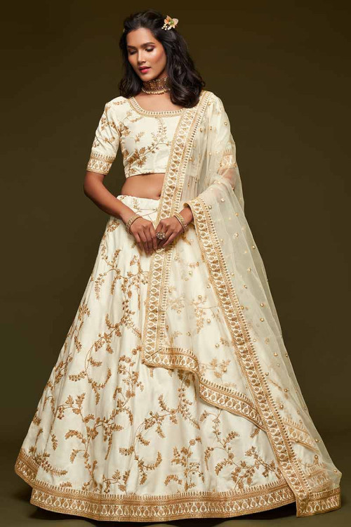 Buy A Line White Georgette Christian Wedding Clothing Online for Women in  Malaysia