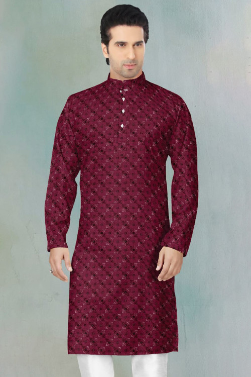 Mehrun kurta online white pajama