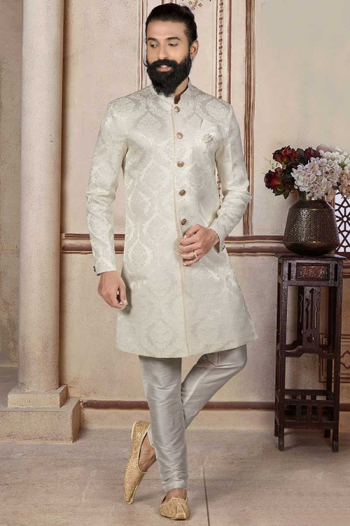 Sherwani for discount wedding guest