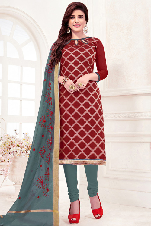 Fancy Salwar Kameez at best price in Mumbai by D. E. Corp | ID: 20214383548