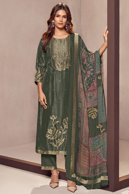 Salwar suit with straight pants sales