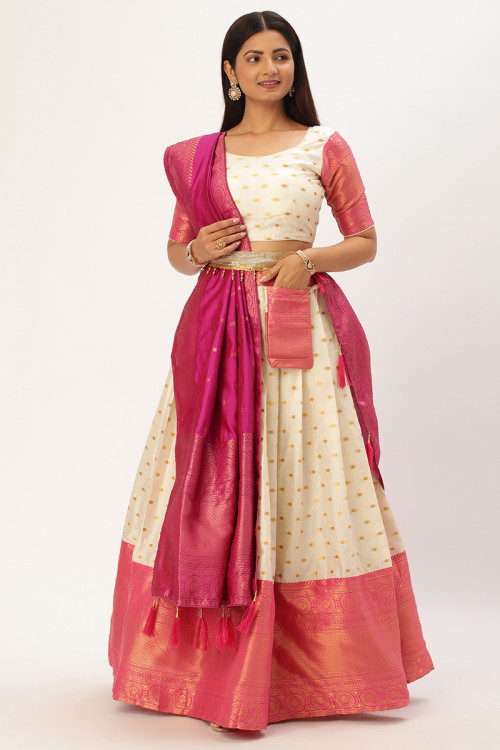 Kanchipuram pattu lehengas online new arrivals