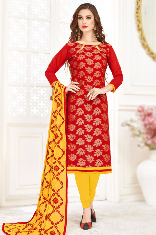 Handloom churidar sales