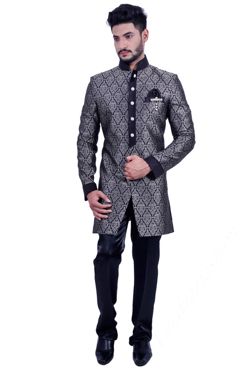 Brocade indo western dresses discount