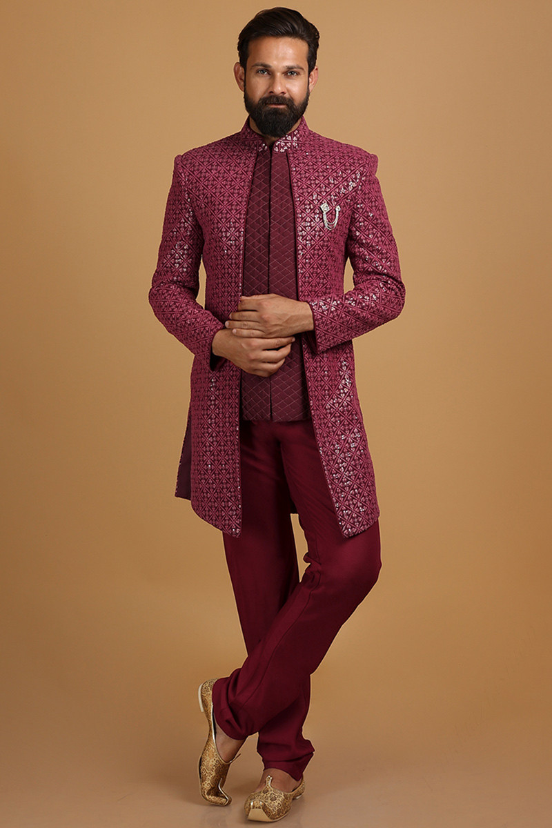 Details 79+ sherwani suit photo
