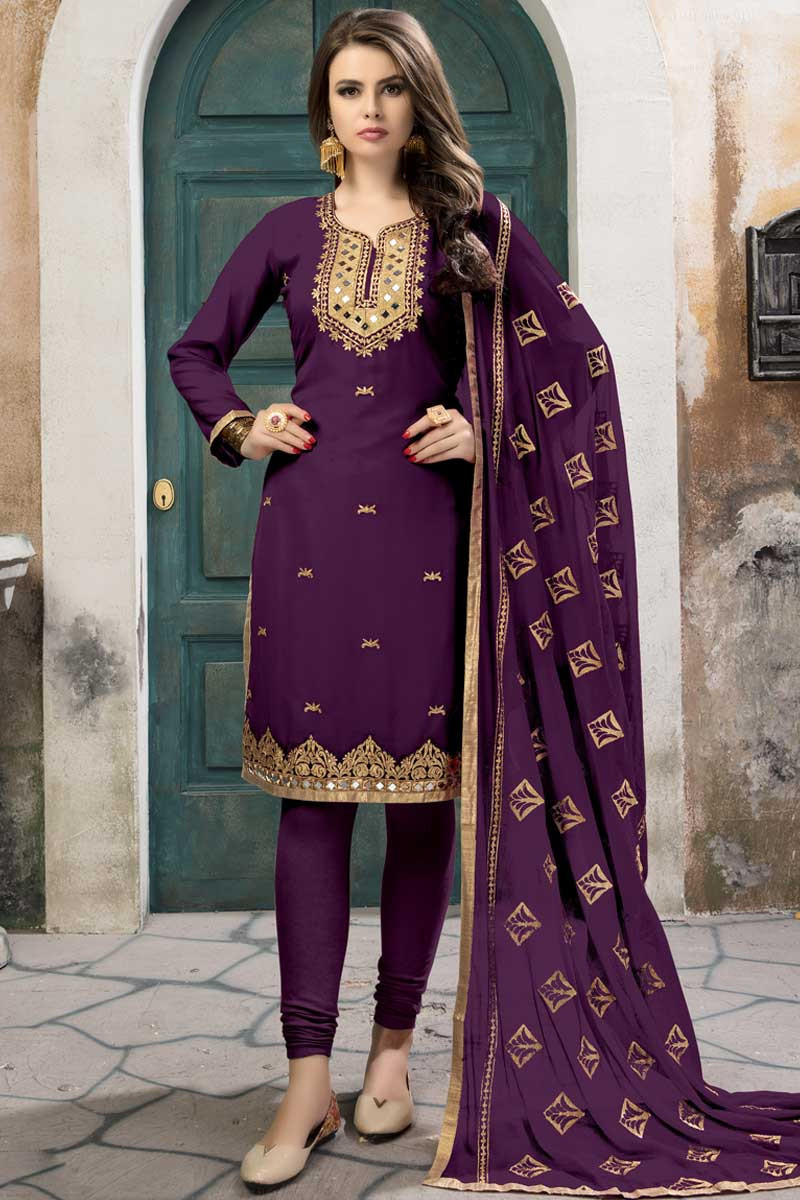 Georgette 2025 churidar online
