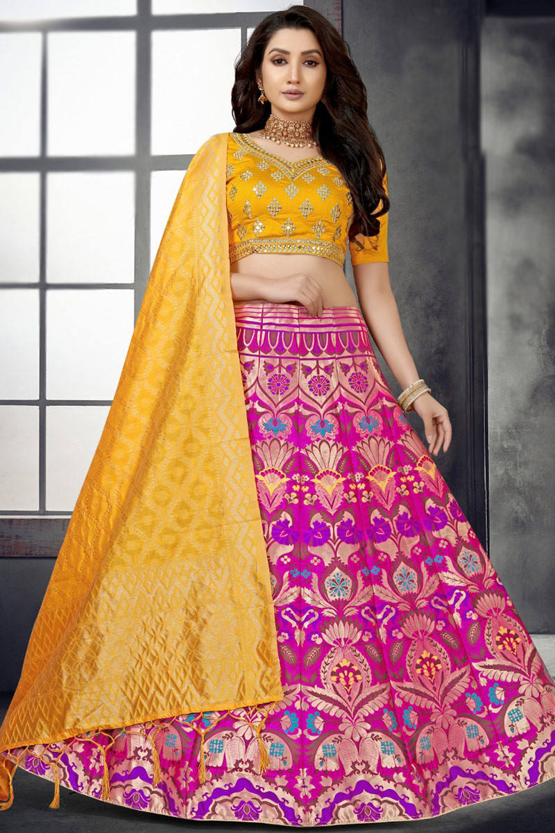 Soft Premium Net Wedding wear Gown in Magenta Color with Embroidery -  Anarkali Suits - Suits & Sharara