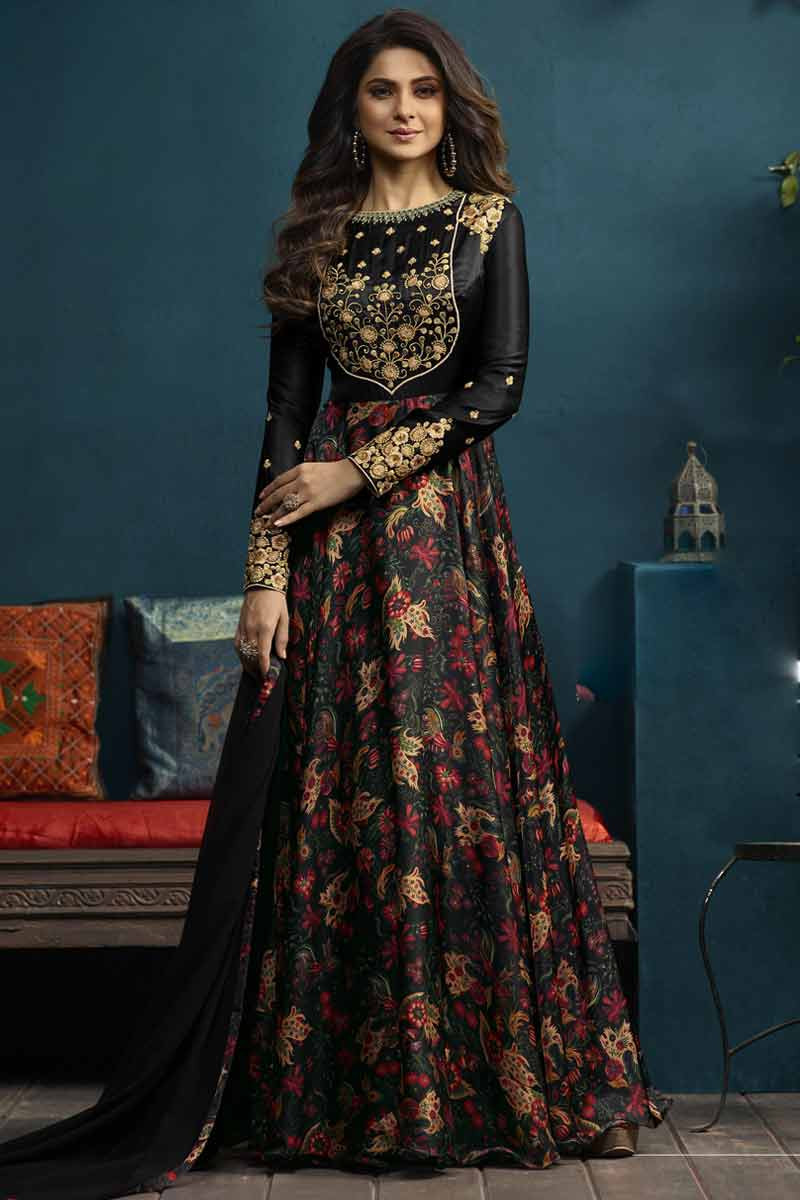 Long anarkali online gown online shopping