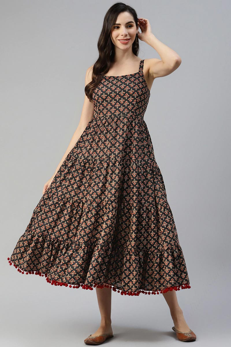 Cotton party wear dresses deals