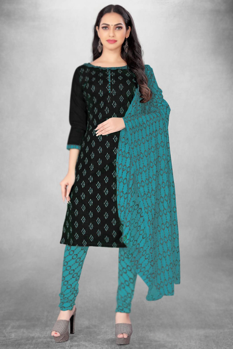 Black churidar models store
