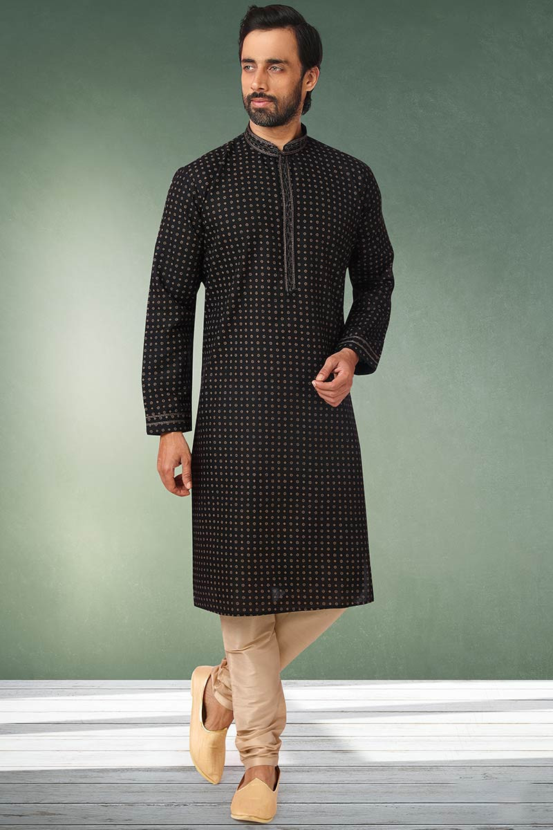 Long kurta clearance churidar