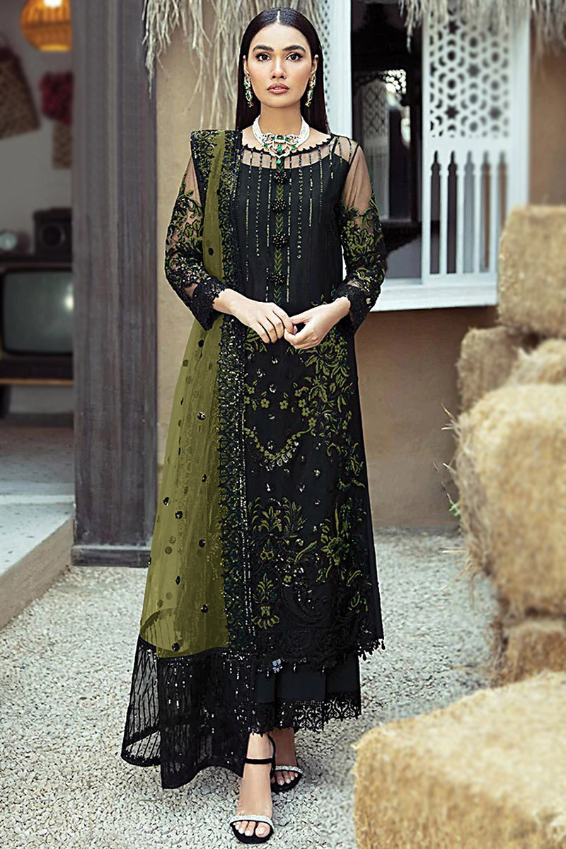 Black palazzo suit outlet