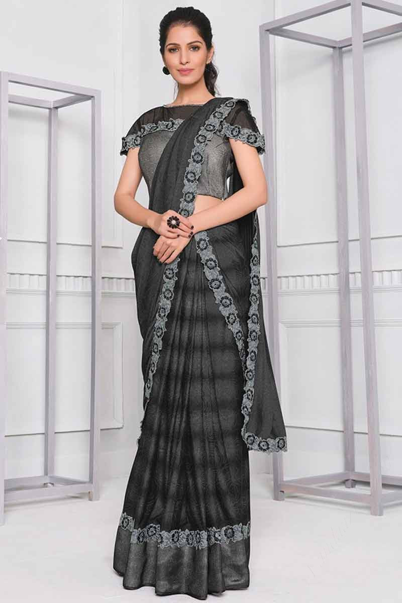 Fancy saree sales ok design