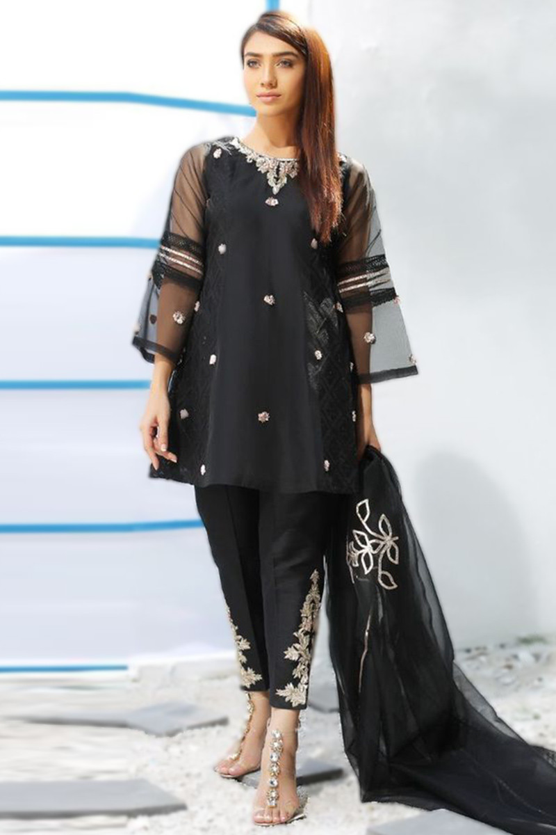 Amazon.com: Ethnic Party Wear Indian Pakistani Designer Salwar Kameez Shrug  Suits Unsewn Fancy Trouser Pant Dress : Clothing, Shoes & Jewelry