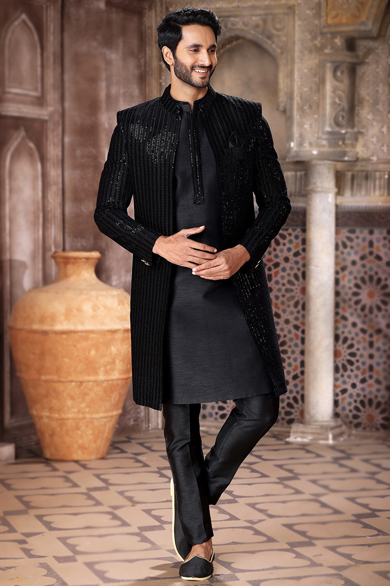 Black jacket outfit mens shop