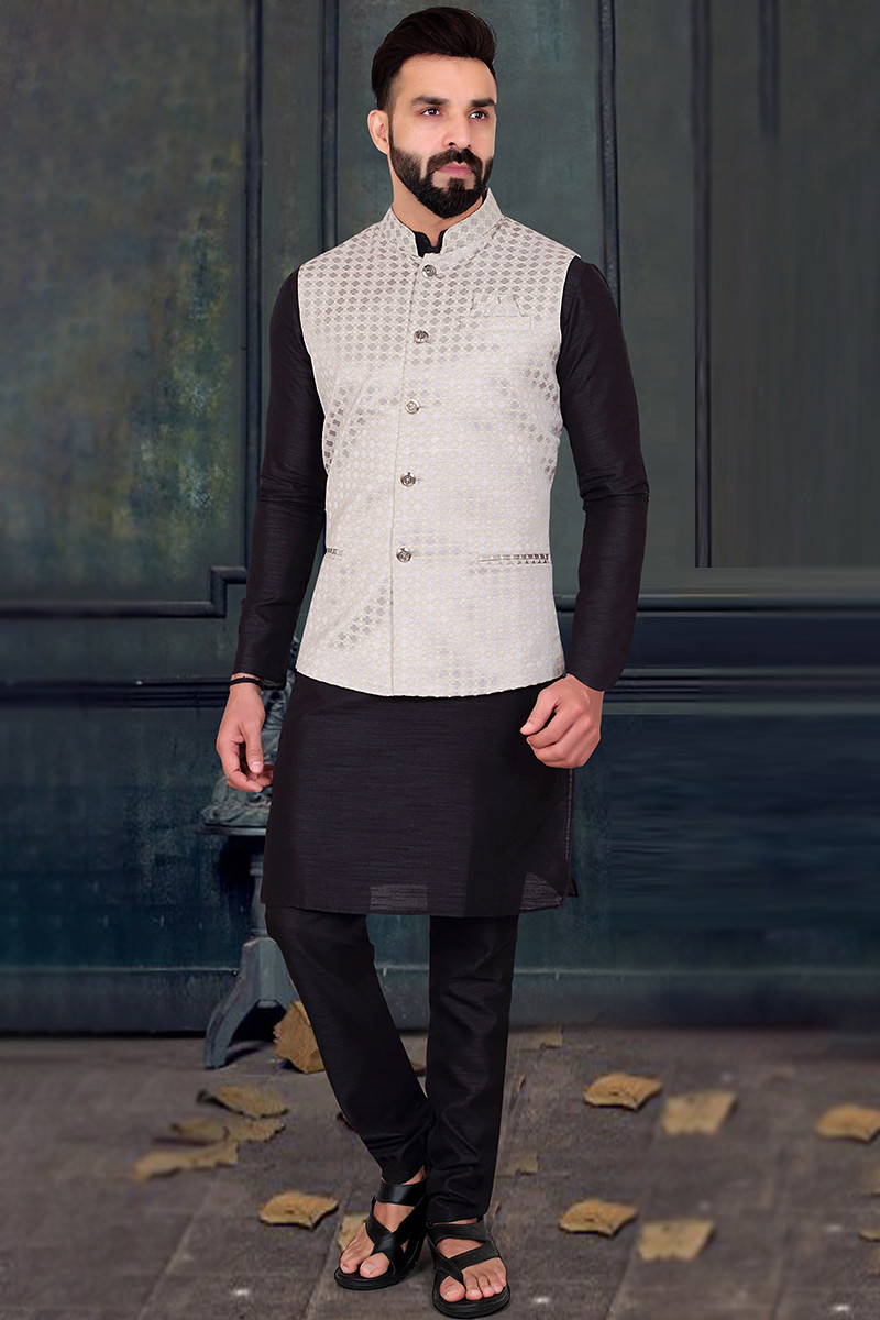 Kurta pajama top wearing style